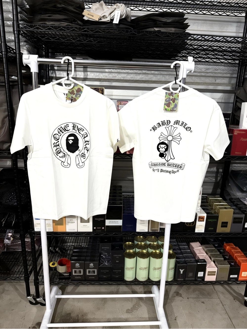 White Graphic Crew Short-Sleeve Tee Pack